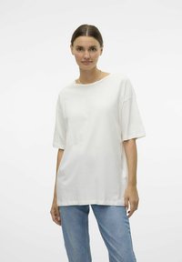 Vero Moda T-shirt print - snow white