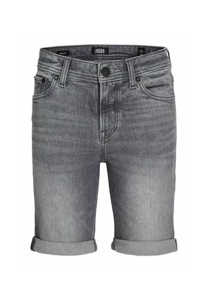 Denim shorts - grey denim
