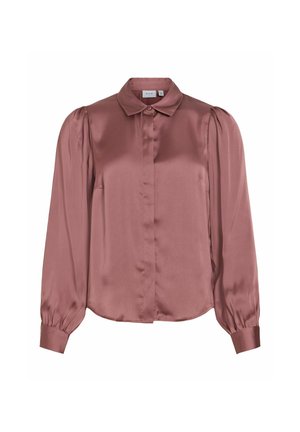 VILA, SHIRT VISOFIE LONG SLEEVED - Chemisier - rose brown