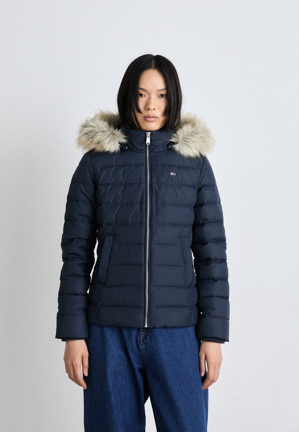 BASIC HOODED - Down jacket