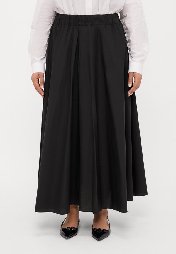 RIMINI - Maxi skirt - nero