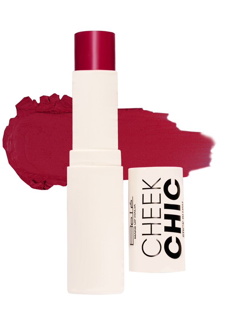 Belé Make Up Italia - CHEEK CHIC BELÈ - BLUSH STICK DONNA GUANCE E LABBRA - ILLUMINANTE VISO MAKE UP - VEGANO - Tinte labbra e guance - cheek-chic, Ingrandire