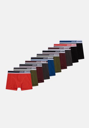 JACJIMMY SOLID TRUNKS 10 PACK  - Onderbroeken - aurora red/black/cyoress/vineyard wine /asphalt/true blue/cypress