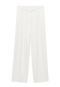 BONNIE - Trousers - blanc