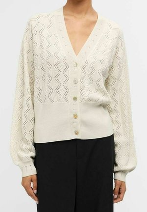 Neuletakki - mottled beige