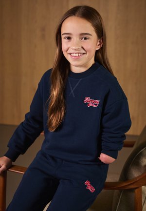 Tommy Hilfiger FLOCK - Sweatshirt - dark night navy