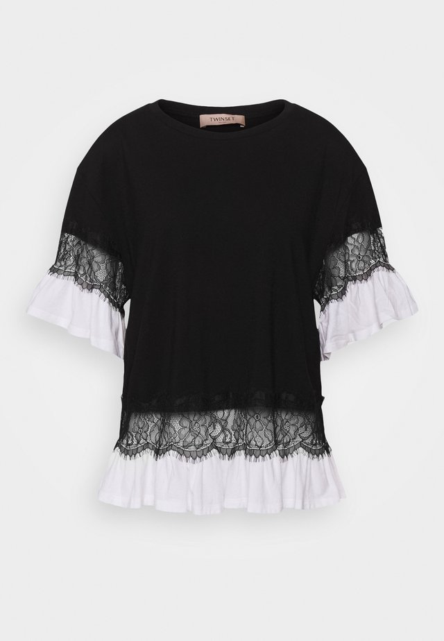 Camiseta estampada - nero