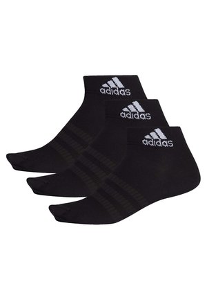 LIGHT ESSENTIALS ANKLE 3 PAIR PACK - Calcetines de deporte - black