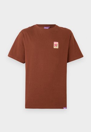 FEARLESS UNISEX - T-shirt print - brown