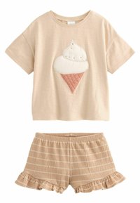 Next - FRILL SET - REGULAR FIT - Rövidnadrágok - pale pink ice cream Miniatűr kép 1