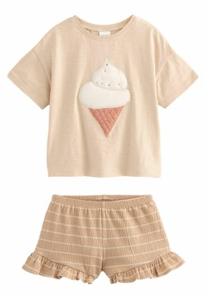 Next FRILL SET - REGULAR FIT - Shorts - pale pink ice cream