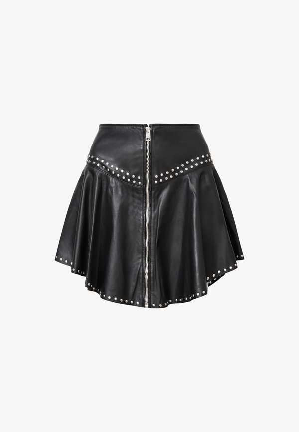 NARIA LEA - Leather skirt4