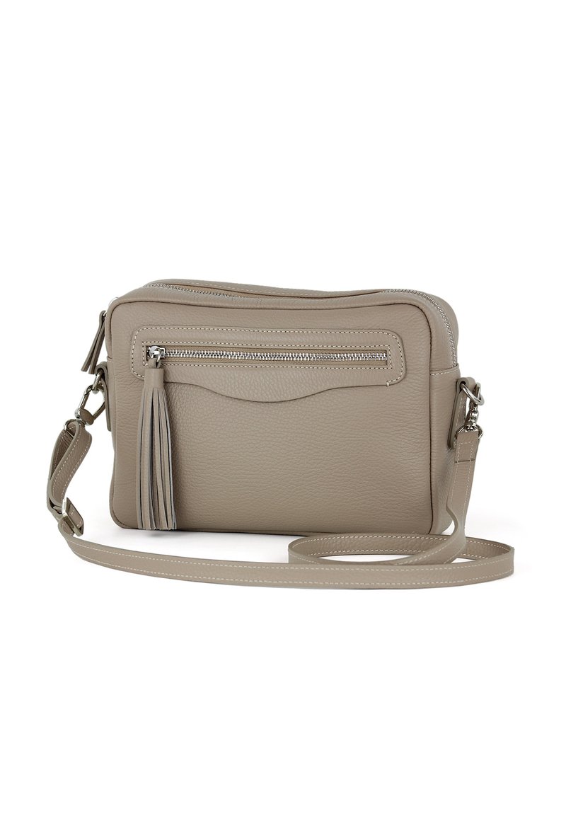 Sac Bandoulière FREDsBRUDER Bestie Camera Bag – Powder Taupe – Cuir (Neuf)