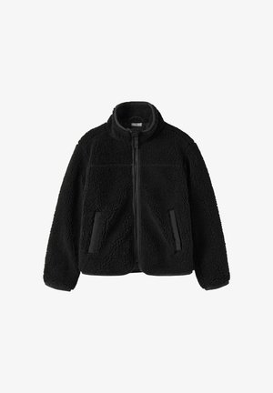 TWO SOON, JACKET FLEECE - Veste polaire - black
