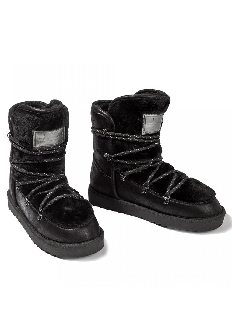 D.Franklin NORDIC - Botas para la nieve - black/negro - Zalando.es