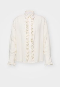 Sister Jane FREDDIE RUFFLE UNISEX - Πουκαμίσα με κουμπιά - ivory