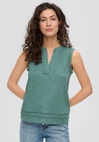 s.Oliver ÄRMELLOSE  - Top - helles petrol