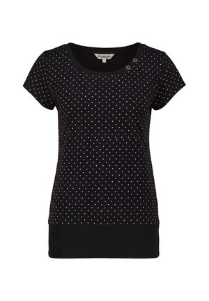 alife & kickin, ALIFE & KICKIN T-SHIRT BIRTEAK P SHIRT - Print T-shirt - black