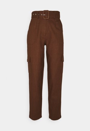 Pantalon classique - dark red