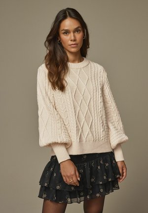 Laura Ashley CABLE  - Džemperis - cream