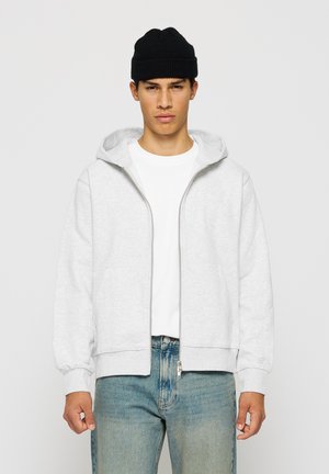 Burocs, BASIC ZIP - Zip-up sweatshirt - ash grey