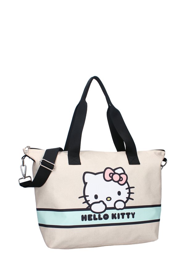 HELLO KITTY TAKE ME TO THE PARTY - Tote bag - beige3