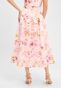 Swing A-line skirt - rosa pink