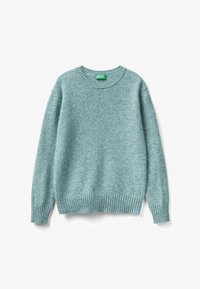 United Colors of Benetton IN PURE SHETLAND Maglione green