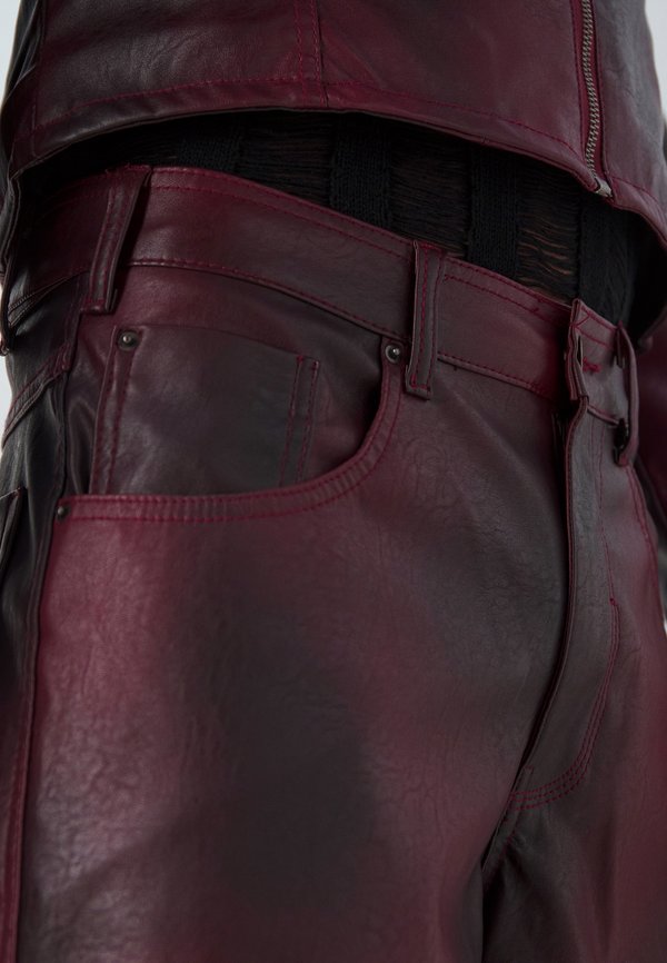 OXBLOOD PANTS UNISEX - Trousers - oxblood4