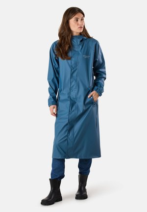 VÄDERÖARNA LONG COAT W - Parka - denim blue