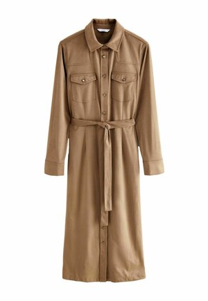 Skjortklänning - taupe brown