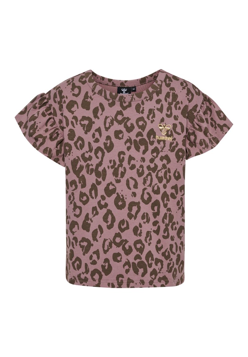 Hummel T-shirts print - twilight mauve