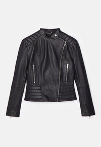 SACYMORE - Jachetă piele - black