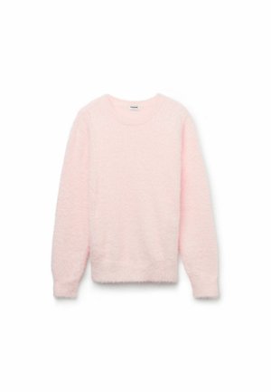 Strickpullover - hellrosa y funny rose