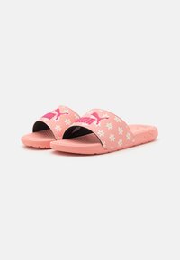 Puma COOL CAT 2.0 DAISIES UNISEX - Rantasandaalit - pink fruit/pink/white/almost apricot