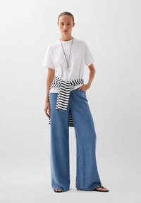 Scalpers HEAVY SOLID - T-shirt con stampa - white