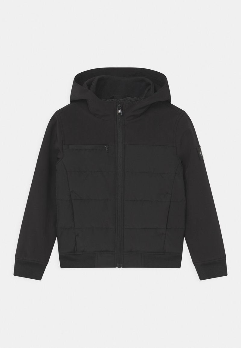 Calvin Klein Jeans MIXED MEDIA Light jacket black Zalando.ie