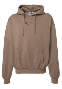 Karl Kani Felpa con cappuccio - taupe
