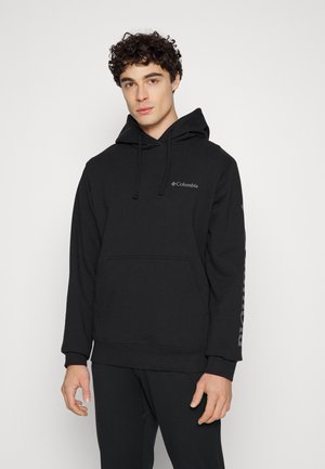 VIEWMONT™ II SLEEVE GRAPHIC HOODIE - Felpa con cappuccio - black/city grey