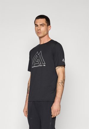 SHORT SLEEVES TEE - Sports T-shirt - black