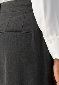 Ecoalf PANTS WOMAN - Παντελόνι - dark grey melange