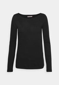 Anna Field Tall 2 PACK  - Camisola de manga comprida - black/ dark grey
