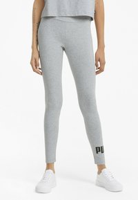 Puma - Leggings - Trousers - light gray heather Thumbnail Image 1