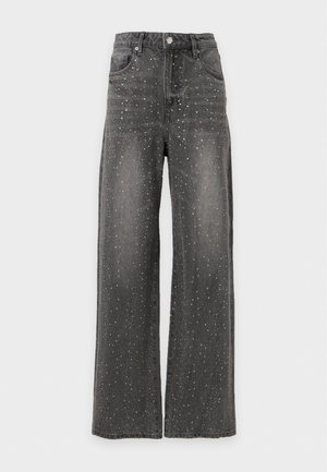 Armani Exchange, Дънки със свободна кройка - grey denim