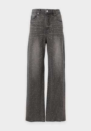 Armani Exchange, Дънки със свободна кройка - grey denim