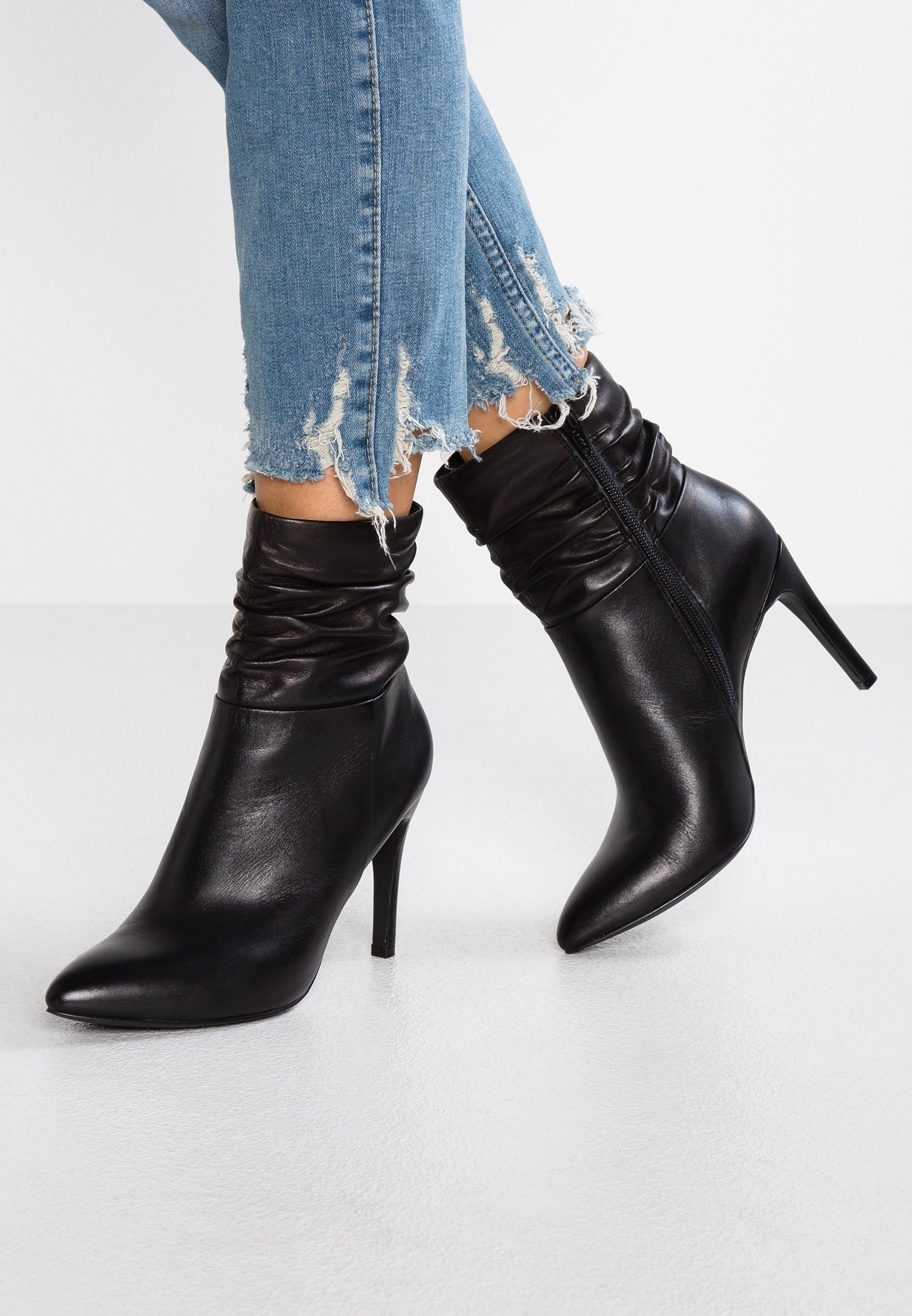 Chaussure Boots A Talon Anna Field Anna Field Bottines Black/noir - Main Image