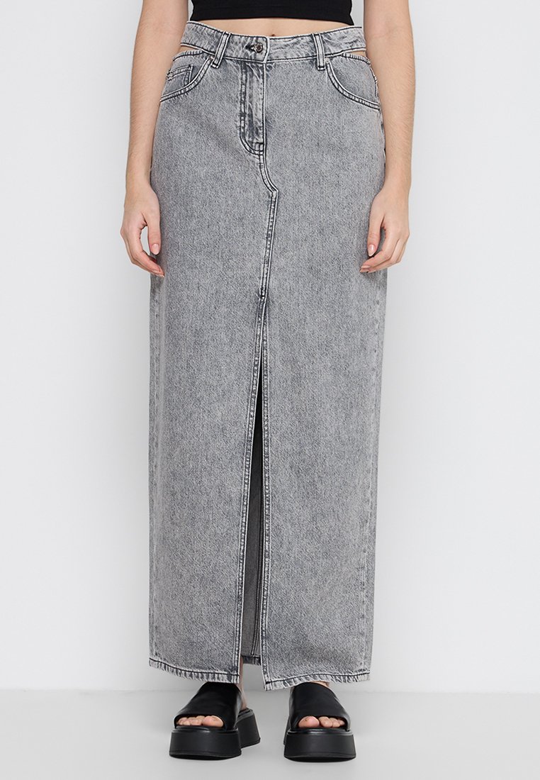 Iro Jeansrok grijs