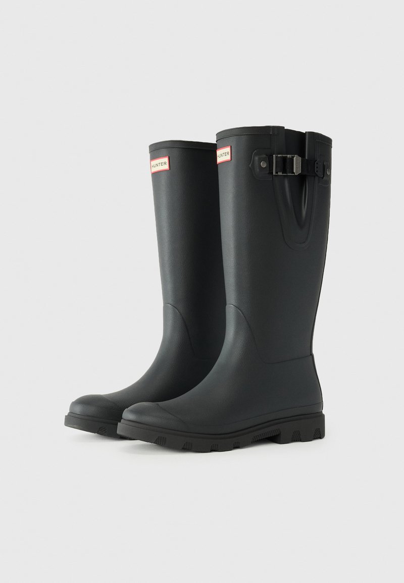Bottes De Pluie Hunter Hautes, Couleur Paon Brillant - Taille 5 US (6 UK) - Occasion