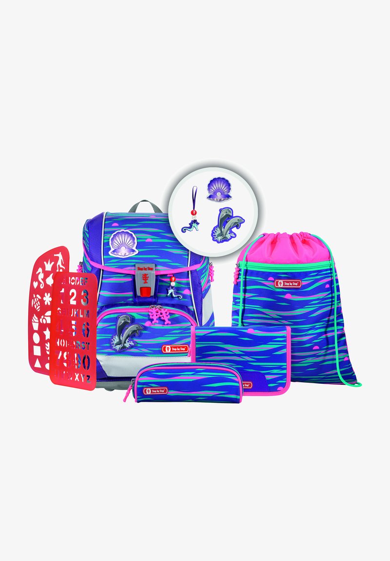 Step by Step 2IN1 PLUS SET 6TLG - Set d'écolier - shiny dolphins