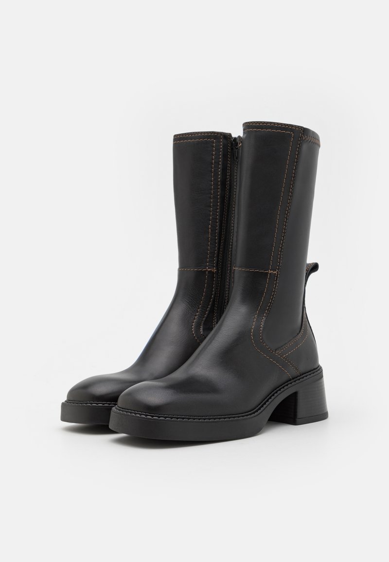 MIISTA FABI - Plateaulaarzen - black